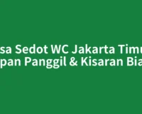 Jasa Sedot WC Jakarta Timur: Kapan Panggil & Kisaran Biaya