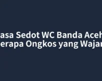 Jasa Sedot WC Banda Aceh: Berapa Ongkos yang Wajar?