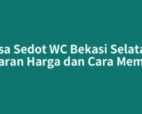 Jasa Sedot WC Bekasi Selatan: Kisaran Harga dan Cara Memilih