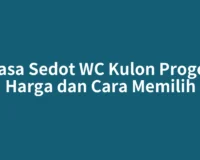 Jasa Sedot WC Kulon Progo: Harga dan Cara Memilih